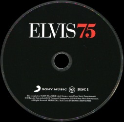 Disc 1 - Elvis 75 - (3 CD) - Sony 88697619482 - EU 2010