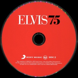 Disc 2 - Elvis 75 - (3 CD) - Sony 88697619482 - EU 2010