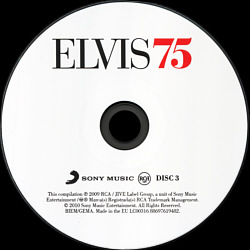 Elvis 75 (3 CD) - EU 2014 - Sony 88697619482 - Elvis Presley CD