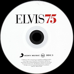 Elvis 75 (3 CD) - Korea 2010 - Sony 88697619482 - Elvis Presley CD
