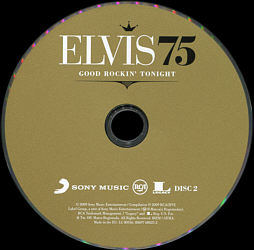 Disc 2 - Elvis 75 - Good Rockin' Tonight - 4CD box set - Sony/Legacy 88697 60625 2 - EU 2009