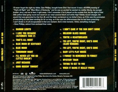 Elvis At Sun - Argentina 2004 - BMG 8287 661205-2