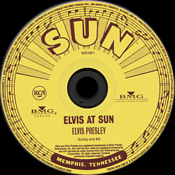 Elvis At Sun - BMG 82876 61205 2 - Canada 2004 - Elvis Presley CD