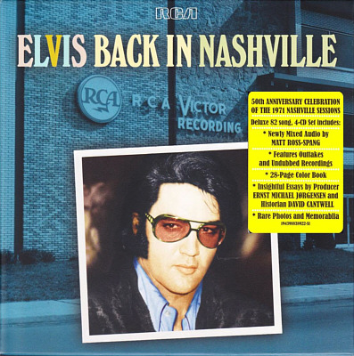 Elvis Back In Nashville (50th Anniversary Celebration) - Sony Legacy 19439883892 - USA 2021 - Elvis Presley CD