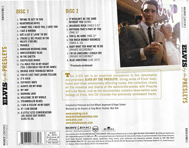 Elvis By The Presley - India 2005 - Sony/BMG 82873-67883-2 - Elvis Presley CD