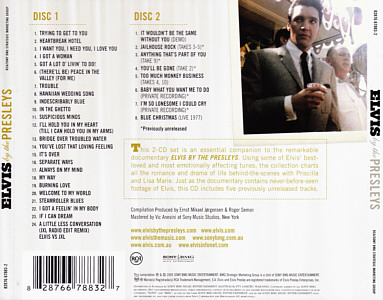 Elvis By The Presley - Sony/BMG 82873-67883-2 - Australia 2005