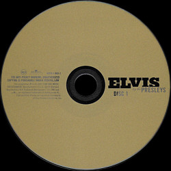 Elvis By The Presleys - Elvis Presley CD Elvis By The Presleys - Sony/BMG 82873-67883-2 - USA 2008 - Elvis Presley CD