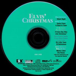 Elvis' Christmas Album - CAD1-2428 - USA 1995