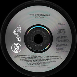 Elvis Presley CD Elvis' Christmas Album (Camden) - Canada 1992 - CCD-2428 - Elvis Presley CD