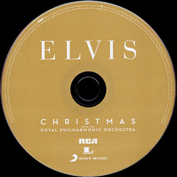 Christmas with Elvis and the Royal Philharmonic Orchestra - Australia 2017 - Sony Legacy 88985444352 - Elvis Presley CD