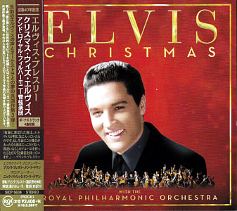 Elvis Presley with the Royal Philharmonic Orchestra - Elvis Christmas (Deluxe Edition) - Japan 2017 - Sony Music SICP 5634 - Elvis Presley CD