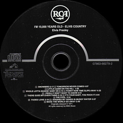 Elvis Country (I'm 10.000 Years Old) - USA 1993 - BMG 07863-66279 - Elvis Presley CD