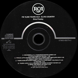 Elvis Country (I'm 10.000 Years Old) - USA 1993 - BMG 07863-66279 - Elvis Presley CD