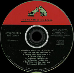 Elvis Country (Sound Value) - BMG 07863-66405-2 - USA 1994