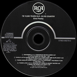 Elvis Country (I'm 10.000 Years Old) - BMG Canada 1993 - 07863-66279-2  - Elvis Presley CD
