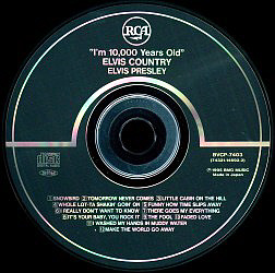 Elvis Country (I'm 10.000 Years Old) - Japan 1995 - BMG BVCP 7403