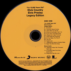 Elvis Country (Legacy Edition) - Netherlands 2022 - Sony Legacy 8718627233870 / MOCDCD14161 - Elvis Presley CD