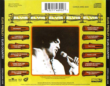 Elvis Country - I'm 10.000 Years Old - BMG CDRCA (WM) 4049 - South Africa 1993