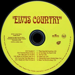 Elvis Country - I'm 10.000 Years Old - BMG CDRCA (WM) 4049 - South Africa 1993