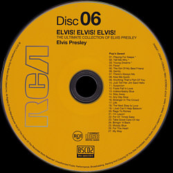 Elvis! Elvis! Elvis! - The Ultimate Collection Of Elvis Presley  - CD 6 -  (Japan CD Box Sony Music Direct) - Elvis Presley CD