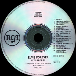 Elvis Forever - 32 Hits - Israel 1991 - BMG ND 89004