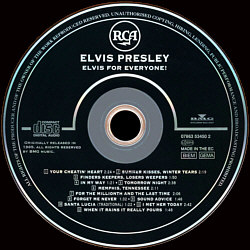 Elvis For Everyone! - Germany 1997 - BMG 07863 53450 2