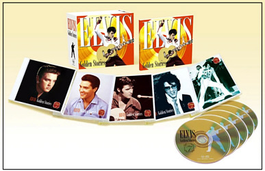 Cardboard box - Elvis Golden Stories - Japan 2011 - Sony DYCP 1738~1742
