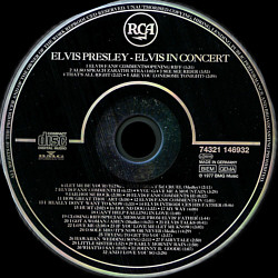 Elvis In Concert - Germany 2007 - BMG 74321 146932 - Elvis Presley CD