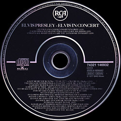 Elvis In Concert - Elvis Presley CD Elvis In Concert - BMG 74321 146932 - Germany 1995 - Elvis Presley CD