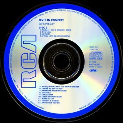Disc 2 - Elvis In Concert - Japan 1988 - R25P-1010~11