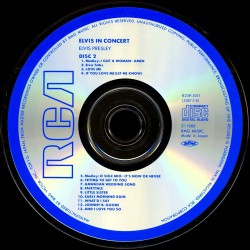 Disc 2 - Elvis In Concert - Japan 1990 - R25P-1010~11