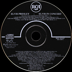 Elvis In Concert - BG2-52587 - Columbia House Music Club - USA 1999 - Elvis Presley CD