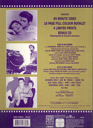 Elvis In Hollywood Video CD