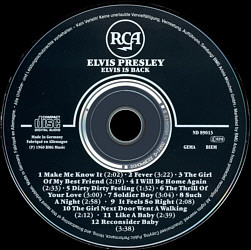 Elvis Is Back! - Germany 1994 - BMG ND 89013