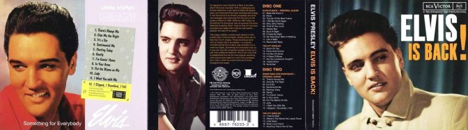 Digi pack - Elvis Is Back! (Legacy Edition) - USA 2011 - RCA Records 88697 76233 2