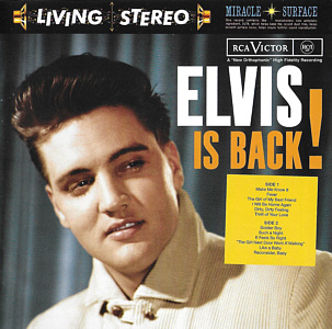 Elvis Is Back! (Legacy Edition -  Jewel Case) - USA 2018 - Sony Legacy 88697 84740 2  - Elvis Presley CD