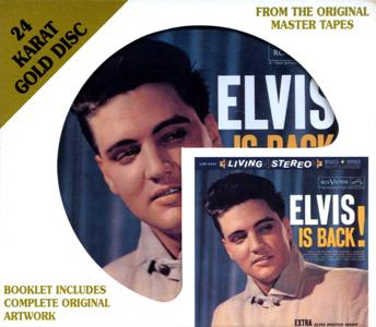 Elvis Is Back! - 24 Karat Gold Disc - GZS-1111 (DRC1-1551) - USA 1997