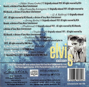 Elvis ‎– Karcsony - Sonatina Hungary 2017 - Elvis Presley CD