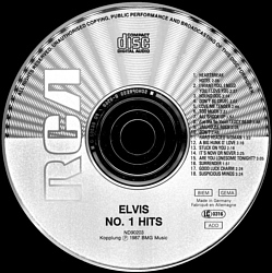 Elvis No. 1 Hits - Germany 1987 - BMG ND 90203