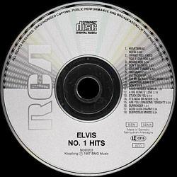 Elvis No. 1 Hits - Germany 1993 - BMG ND 90203 - Elvis Presley CD