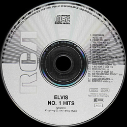 Elvis No. 1 Hits - Germany 1994 - BMG ND 90203 - Elvis Presley CD