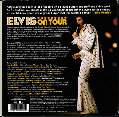 Elvis On Tour - Sony Legacy 19658720022 - USA 2023 - Elvis Presley CD