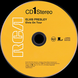 Elvis On Tour - Sony Legacy 19658720022 - USA 2023 - Elvis Presley CD