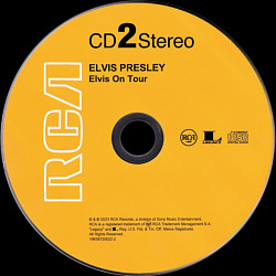 Elvis On Tour - Sony Legacy 19658720022 - USA 2023 - Elvis Presley CD