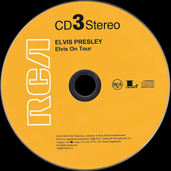 Elvis On Tour - Sony Legacy 19658720022 - USA 2023 - Elvis Presley CD