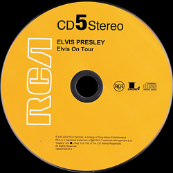 Elvis On Tour - Sony Legacy 19658720022 - USA 2023 - Elvis Presley CD