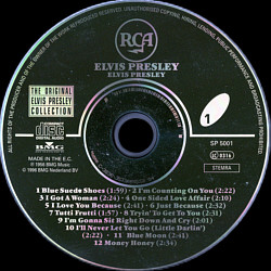 ELVIS PRESLEY The Original Elvis Presley Collection Vol. 1 - EU 1999 - BMG 74321 90602 2 - Elvis Presley CD