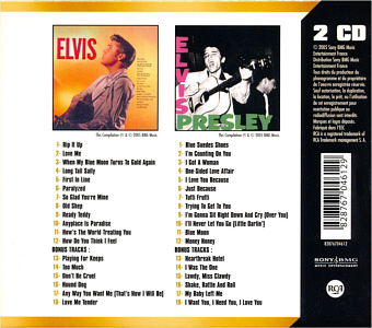 Elvis Presley Coffret 2 CD - France 2005 - BMG 82876704612
