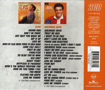 Elvis Presley 2 CD (1st press) - France 2001 - BMG 82876 538132