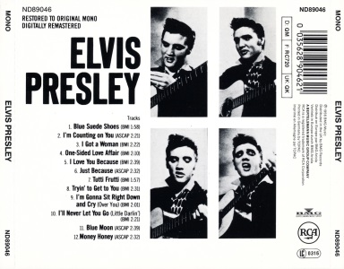 ELVIS PRESLEY - Germany 1990 - BMG ND 89046